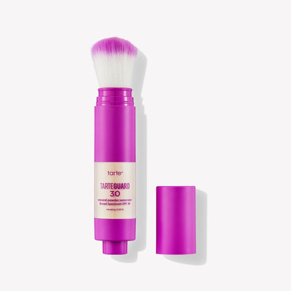 best self care travel essential tarte mineral powder sunscreen