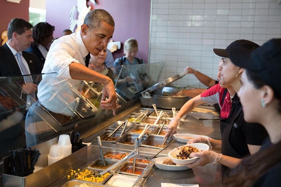 Chipotle Obama