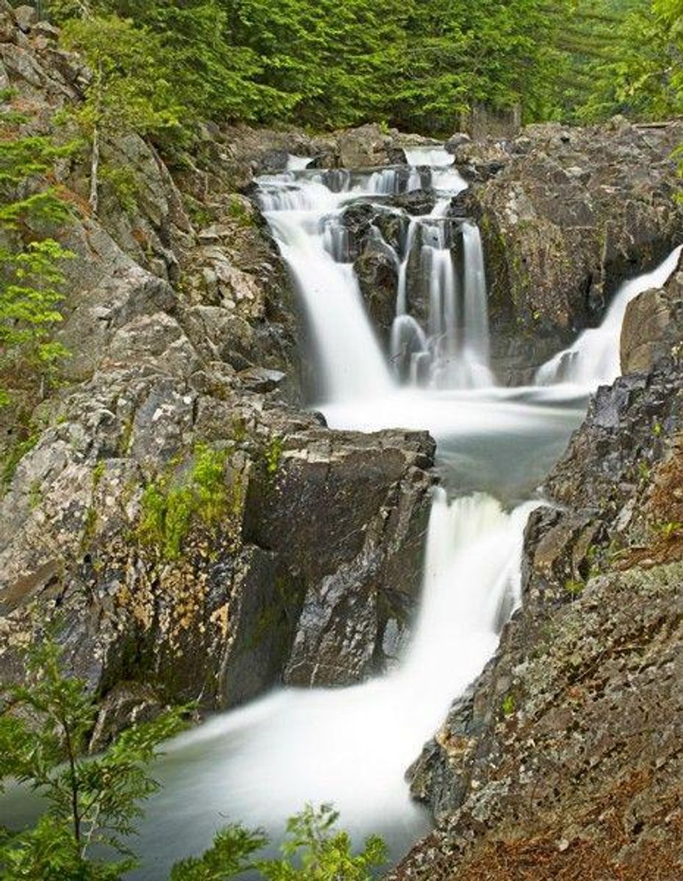 Split Rock Falls in the Adirondacks