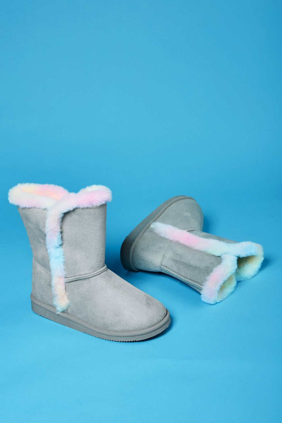 Tulip Hem Fuzzy Boot