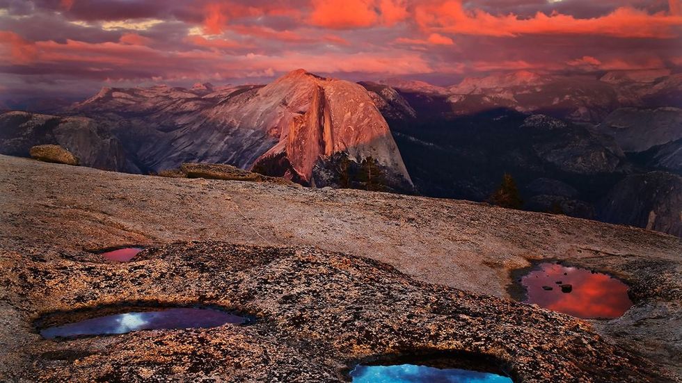 Sunset from Sentinel Dome