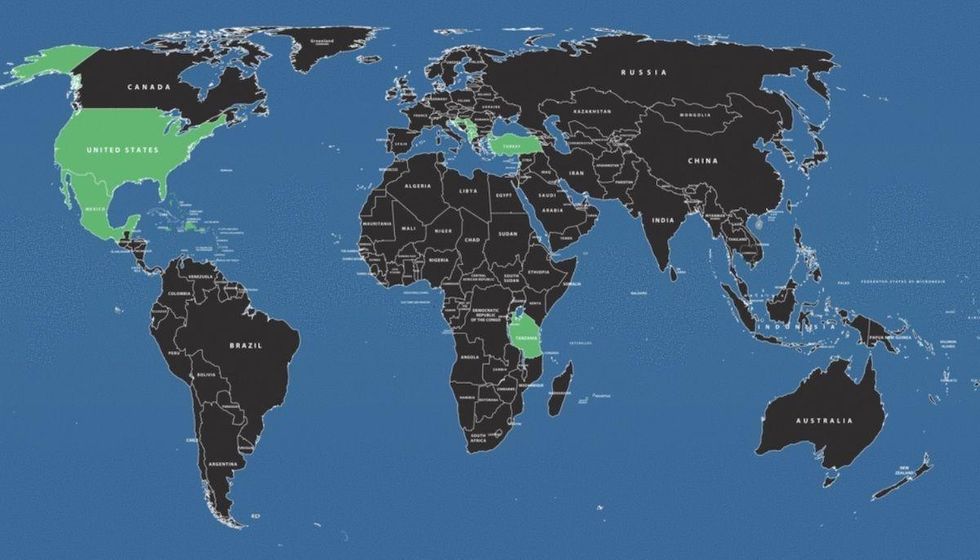 Where Americans can travel right now