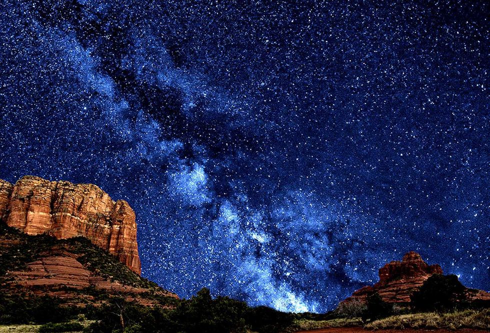 u200bNight sky above Sedona