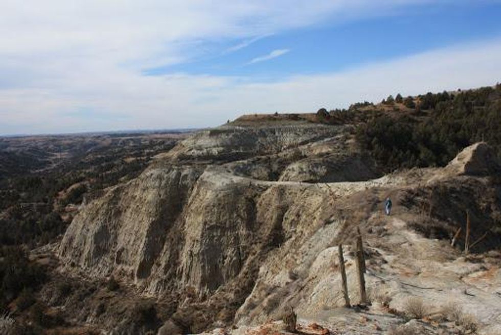 The Maah Dahh Hey Trail in Medora, North Dakota