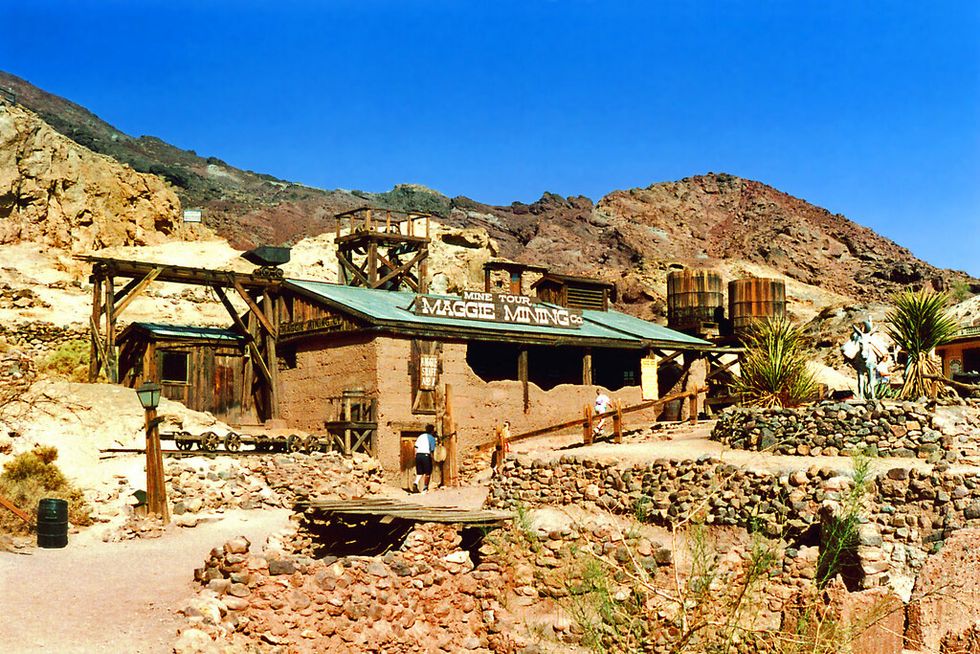 Maggie Mine in Calico, California