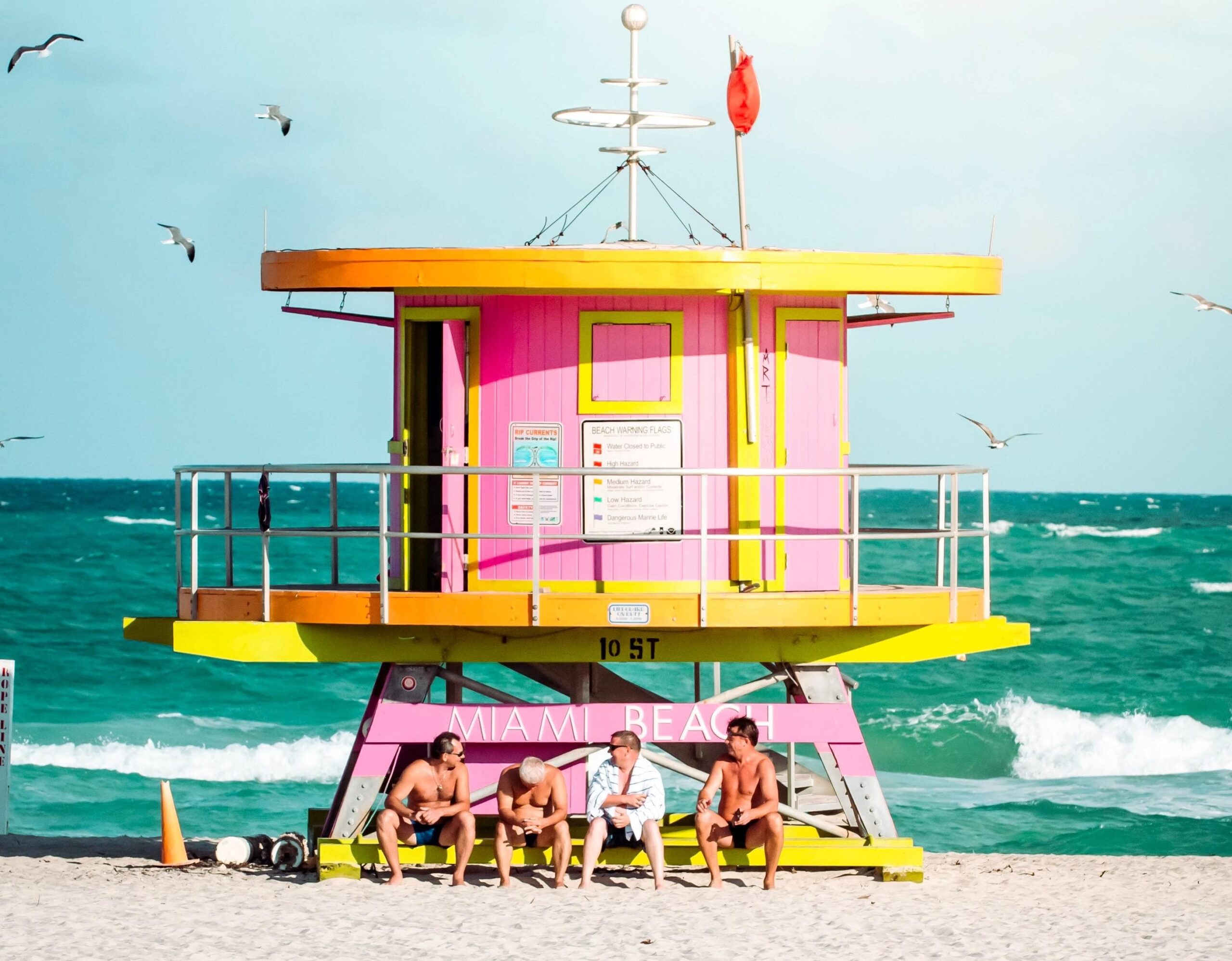 Miami life guard hut